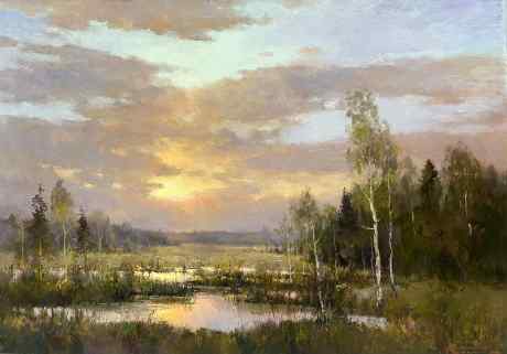 Evening in the Swamp