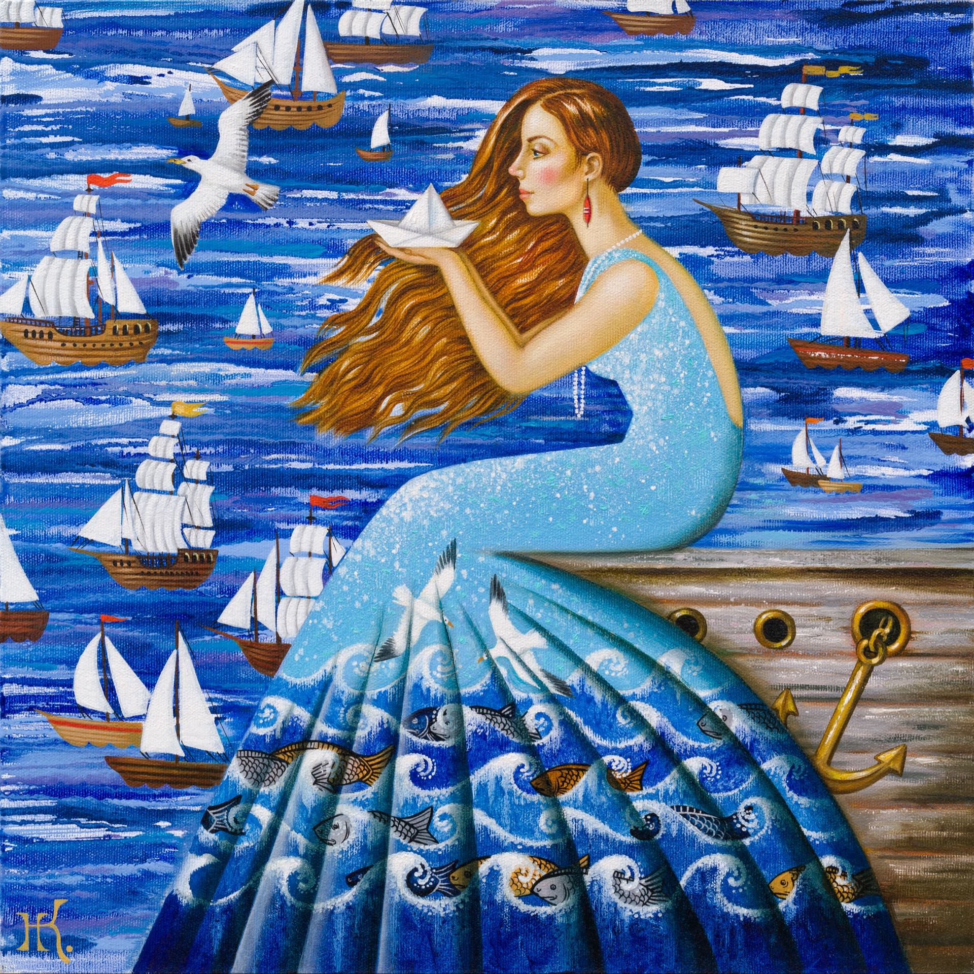  - 1, Natalya Klimova, 买画 油