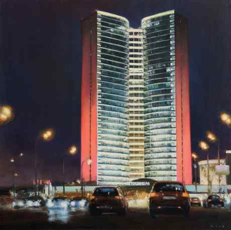 Moscow. The building of the Council of Mutual Economic Assistance