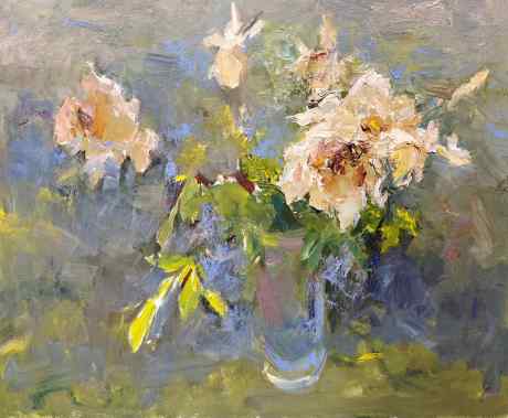 White Peonies