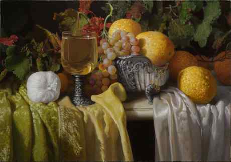 Still life with Silver Service