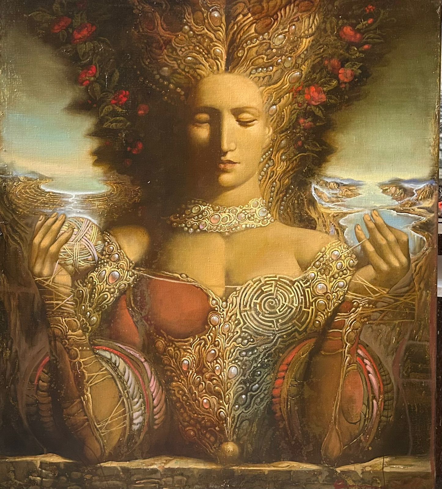 Ariadne's Thread - 1, Armen Gasparyan, 买画 油