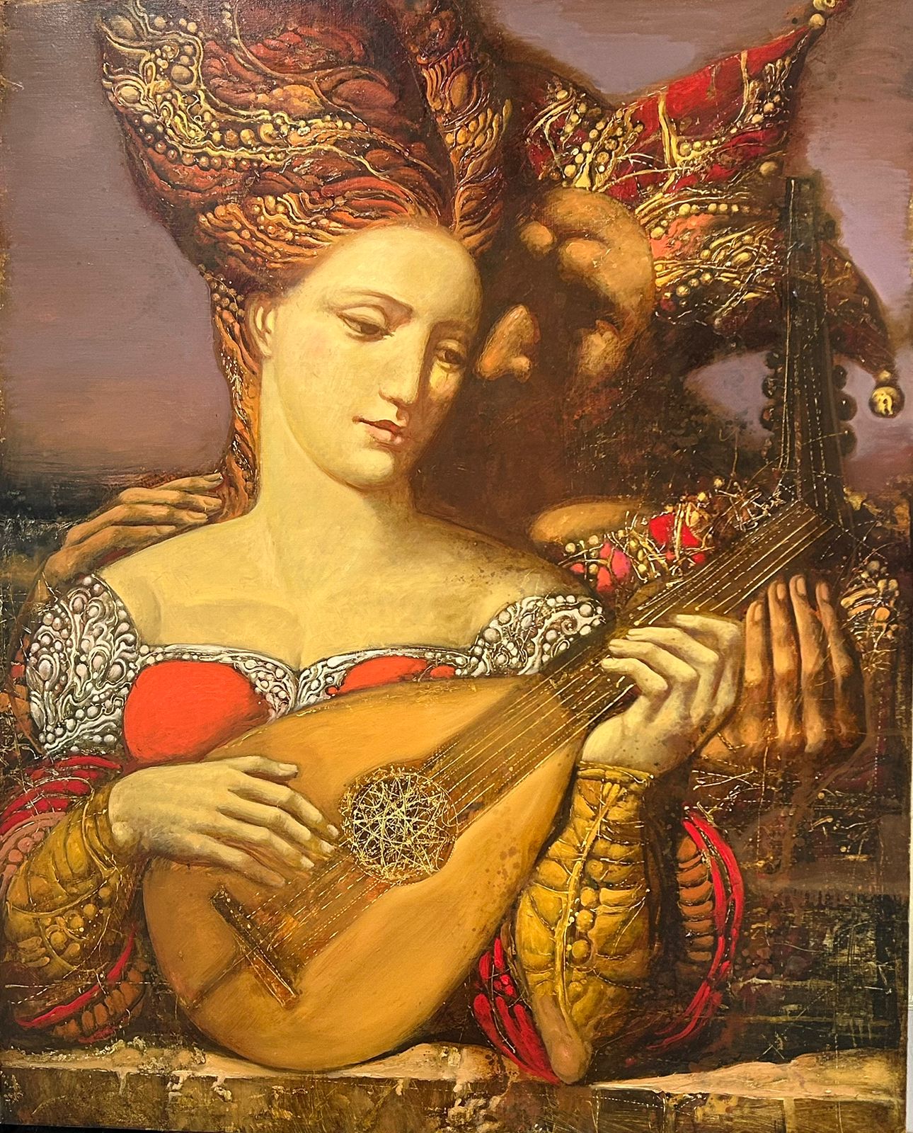 Music Lesson - 1, Armen Gasparyan, 买画 油