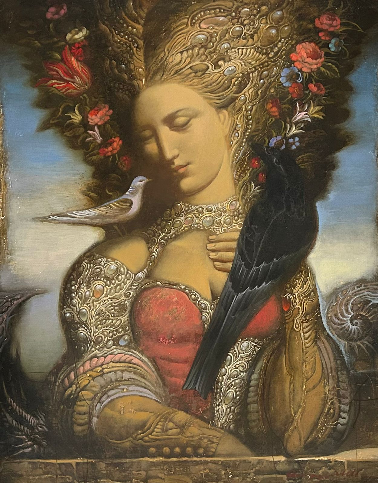 Chaos and the Voice of God - 1, Armen Gasparyan, 买画 油