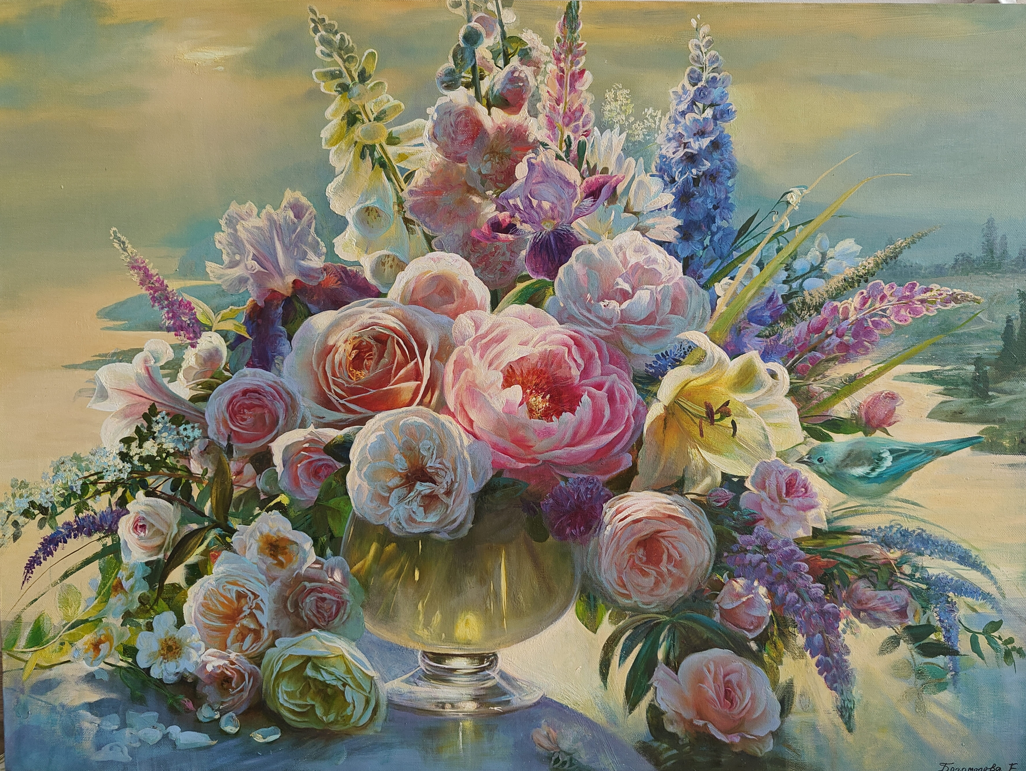 The Fleeting Evening - 1, Ekaterina Bogomolova, 买画 油