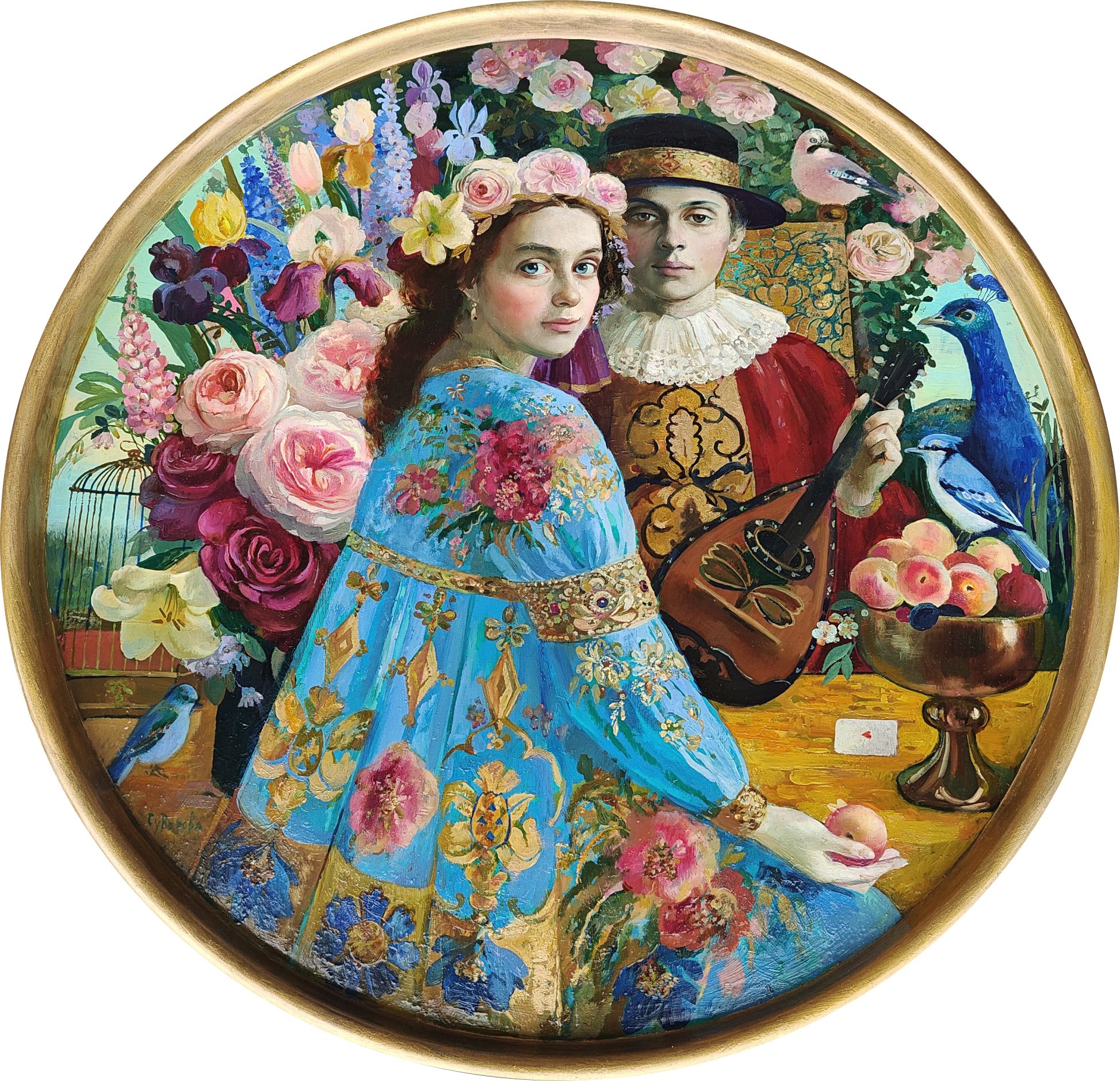 Tondo 'Homage to Rembrandt' - 1, 奥尔加Suvorova, 买画 油