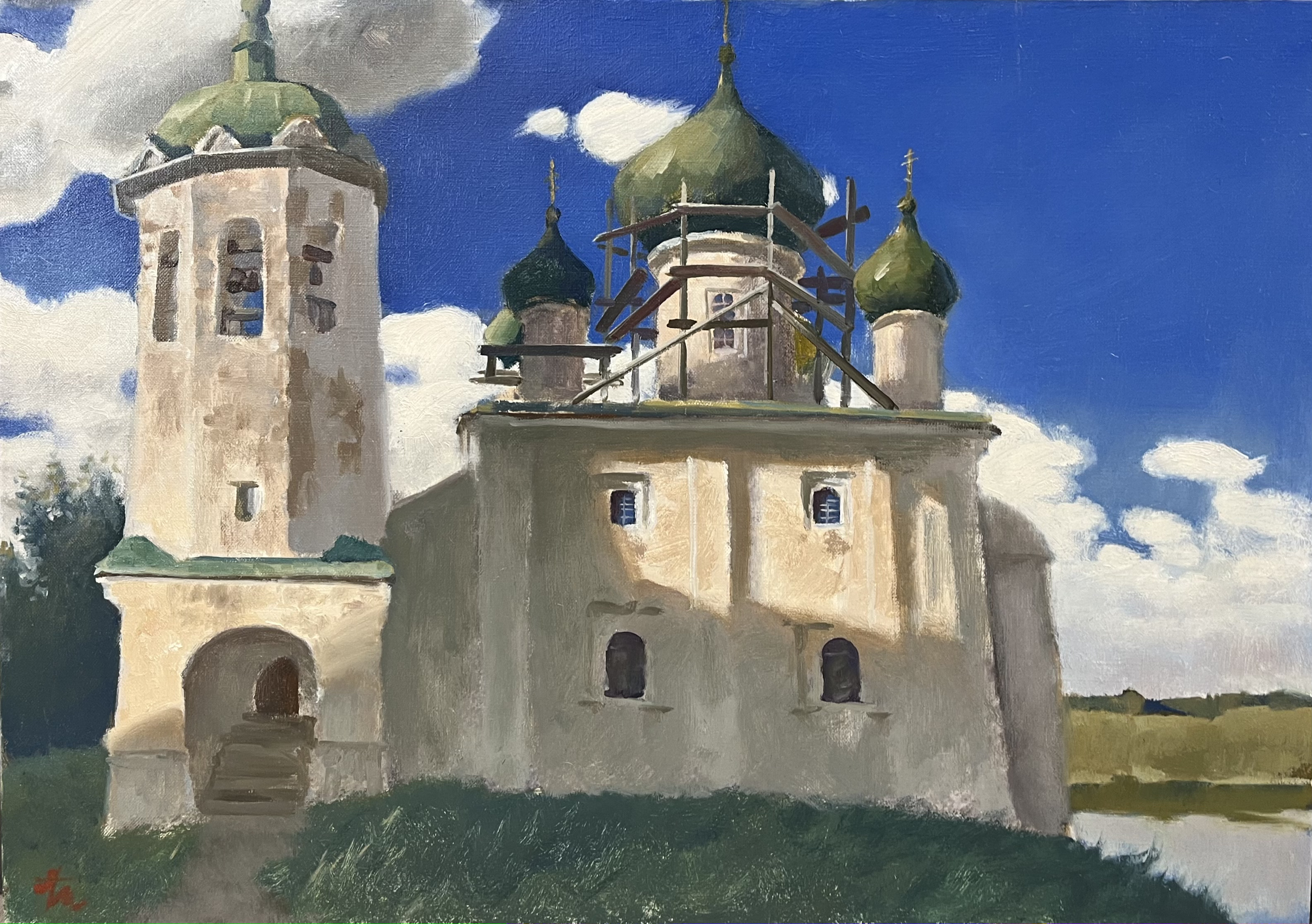 Blue Heavens - 1, Anton Melentyev, 买画 油