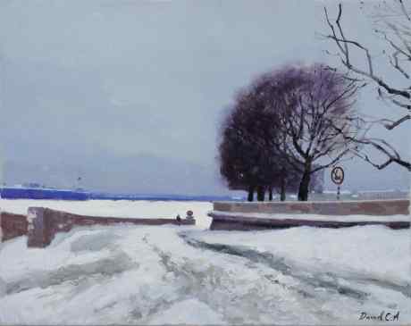  On the Spit of Vasilyevsky Island