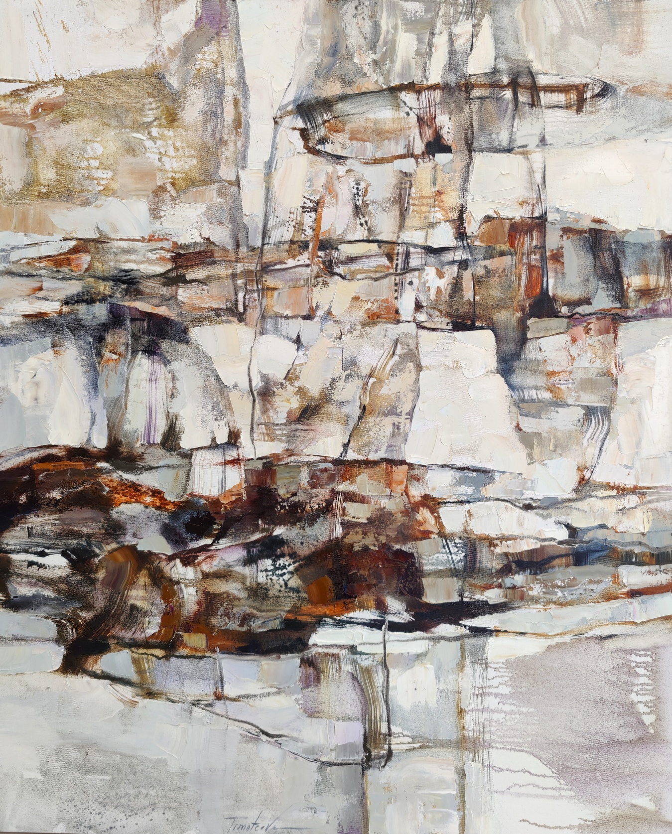The passage of time - 1, Tatiana Timofeeva, 买画 油