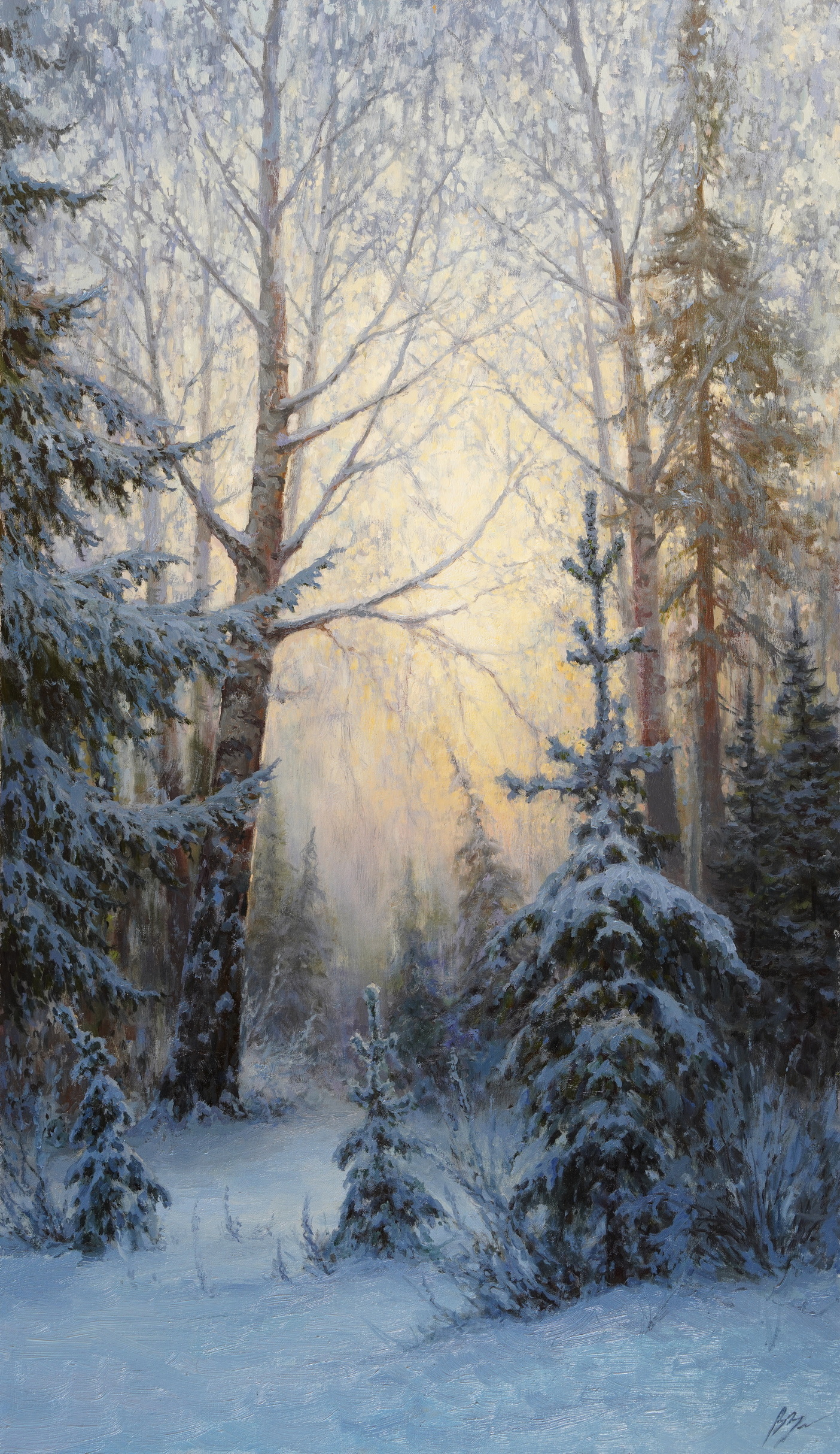 雪装 - 1, Vadim Zainullin, 买画 油