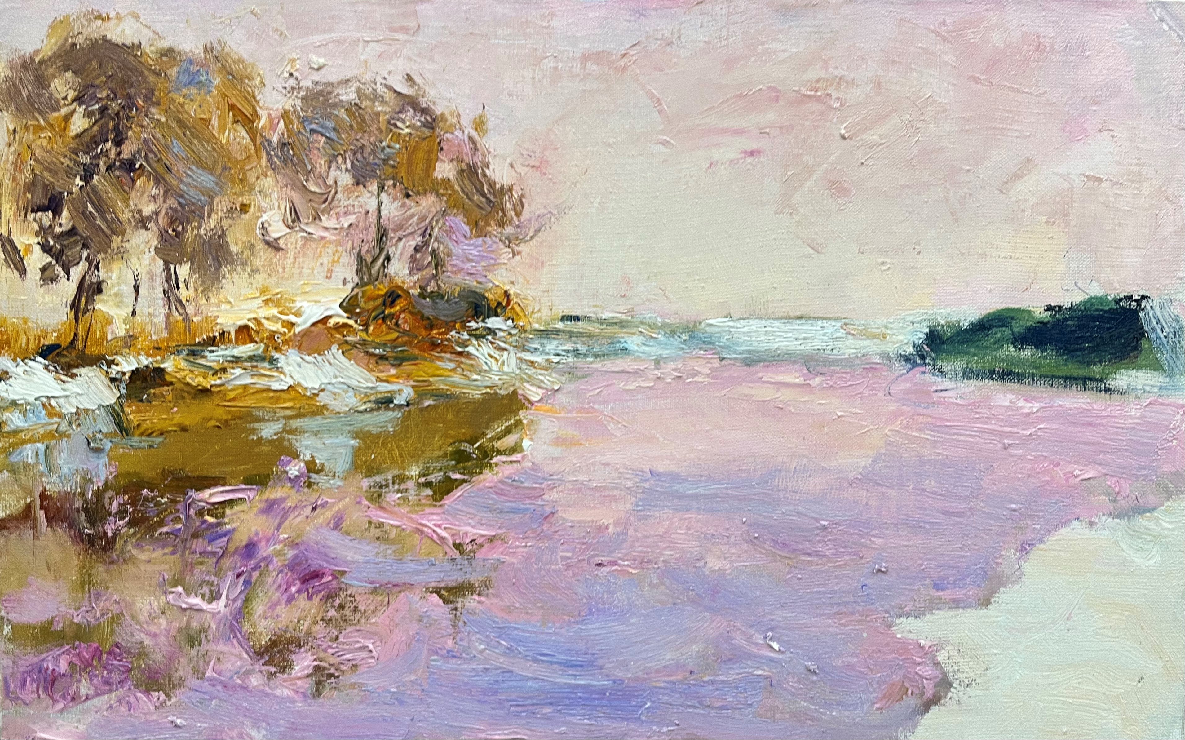 Pink Etude - 1, 雾Zhumabaev, 买画 油