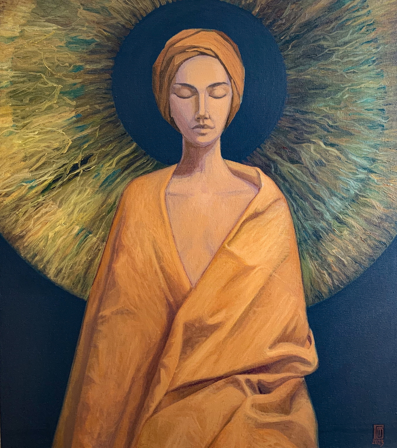 闭上眼睛看 - 1, Olga Gorbunova, 买画 油