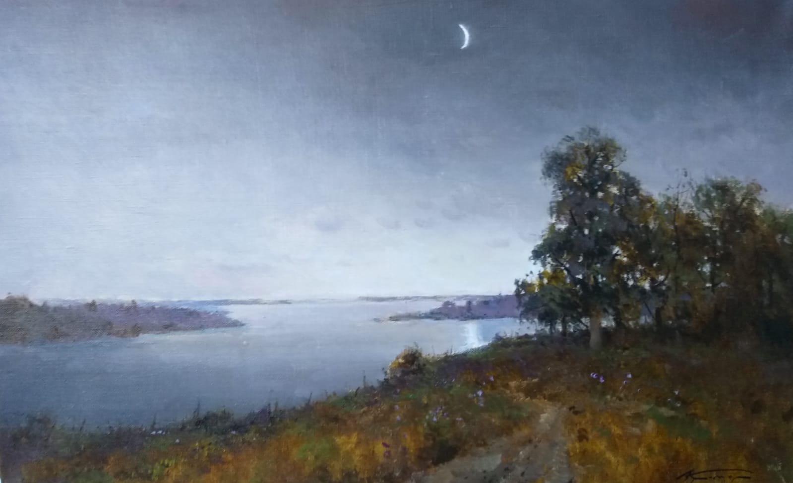 Night - 1, Alexander Kremer, 买画 油