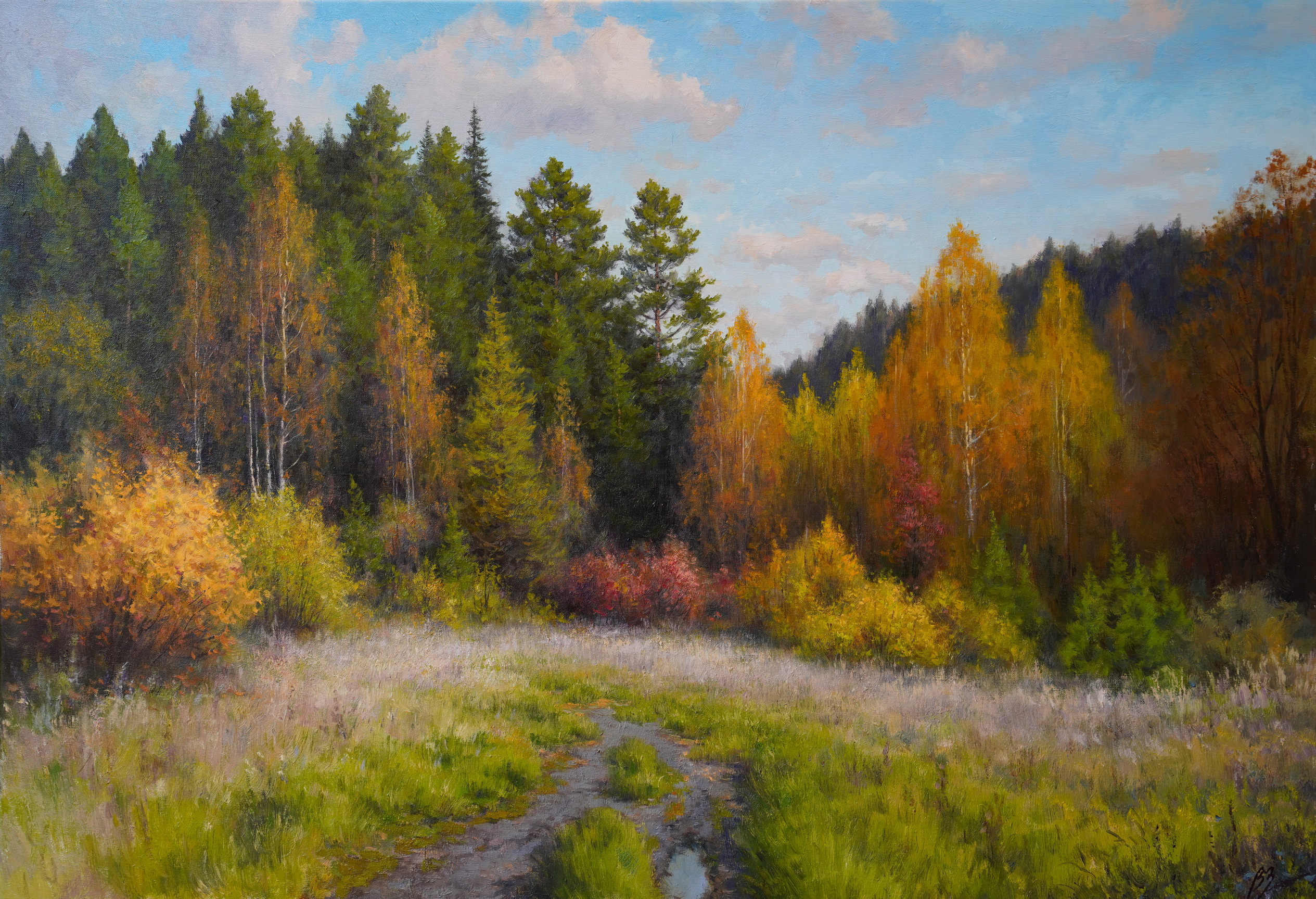 黄金时间 - 1, Vadim Zainullin, 买画 油