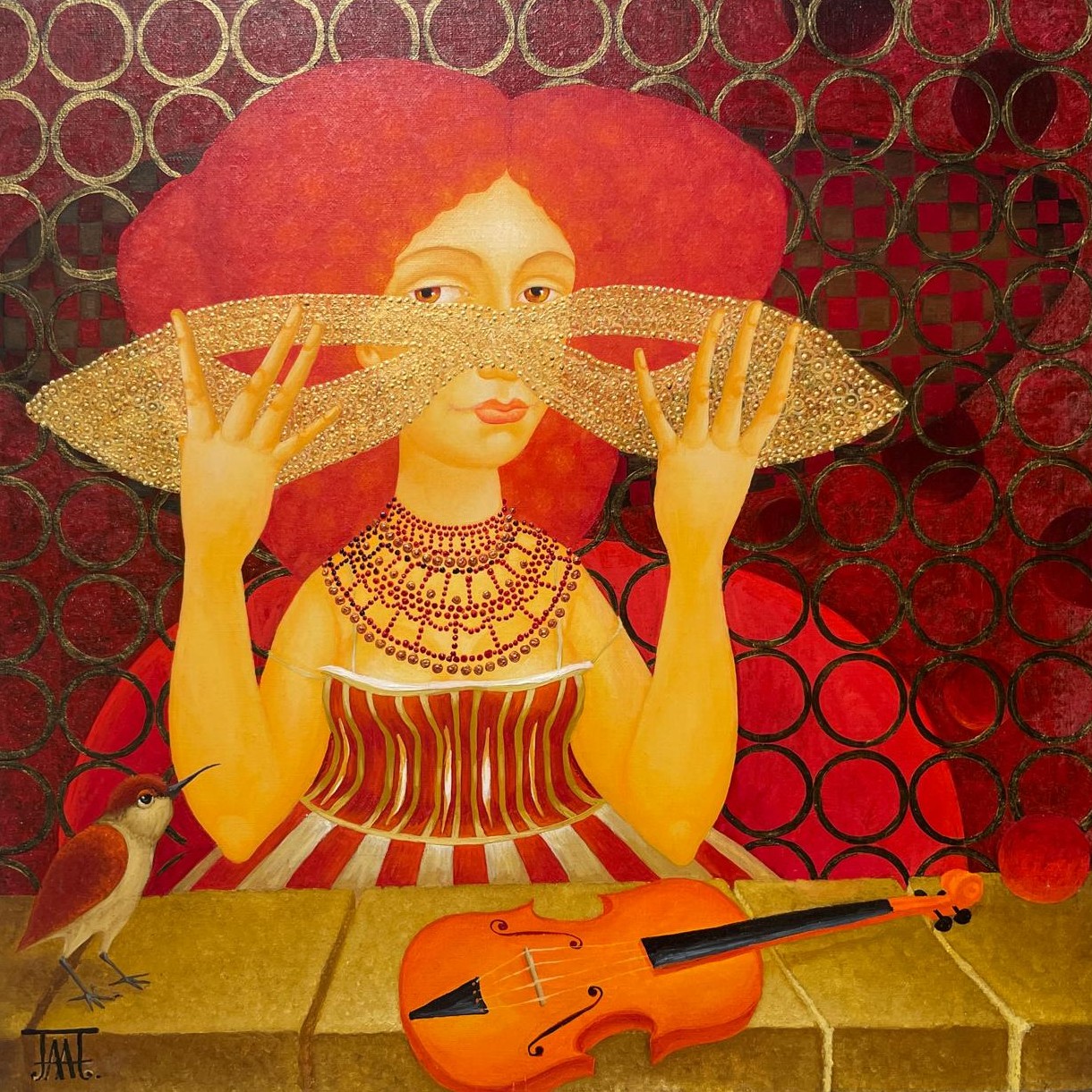 Masquerade II - 1, Alla Lipatova, 买画 油