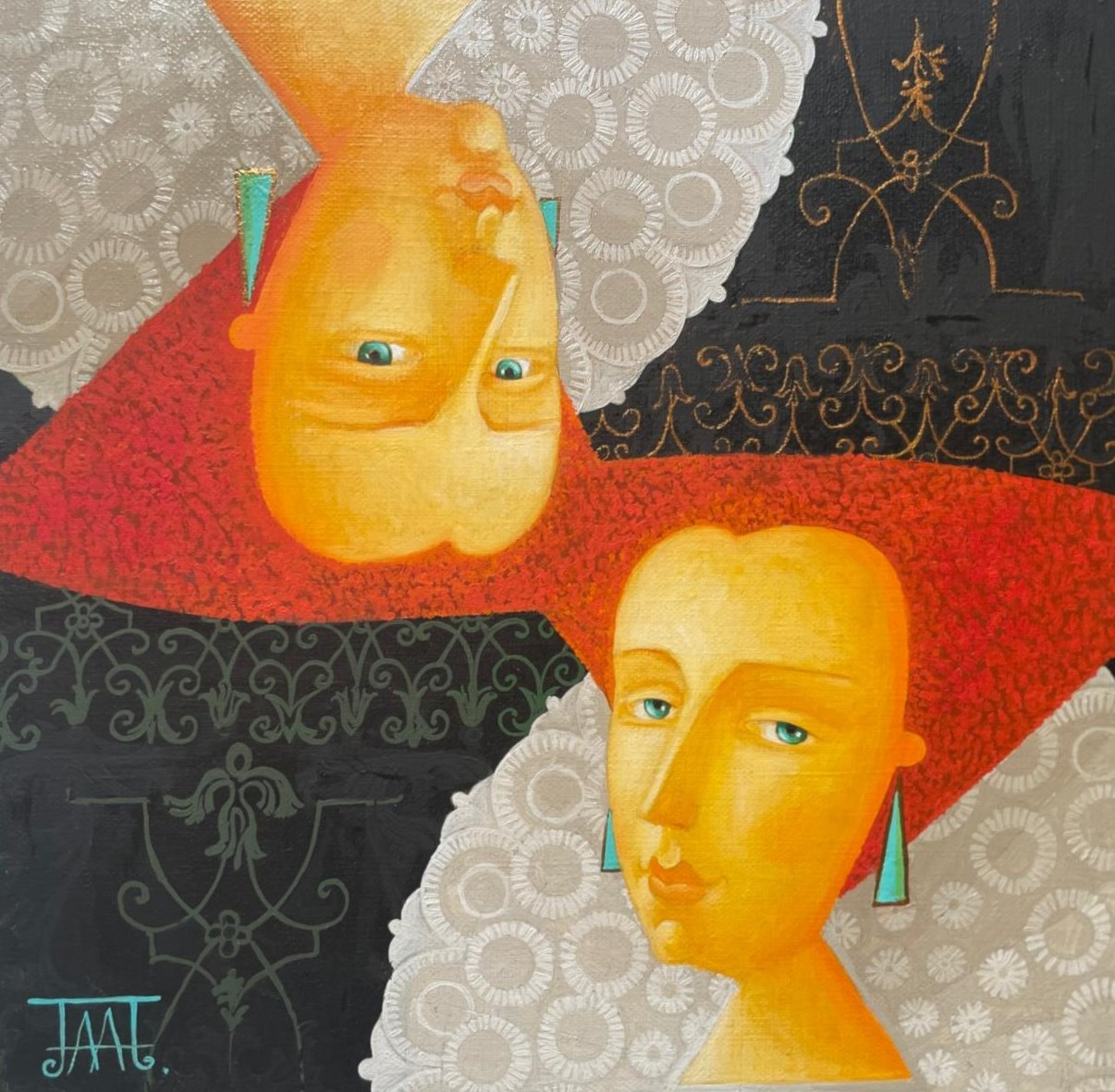 Two Queens - 1, Alla Lipatova, 买画 油