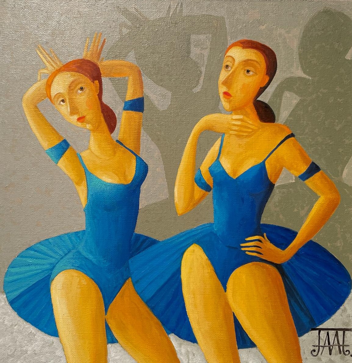 Ballerinas I - 1, Alla Lipatova, 买画 油