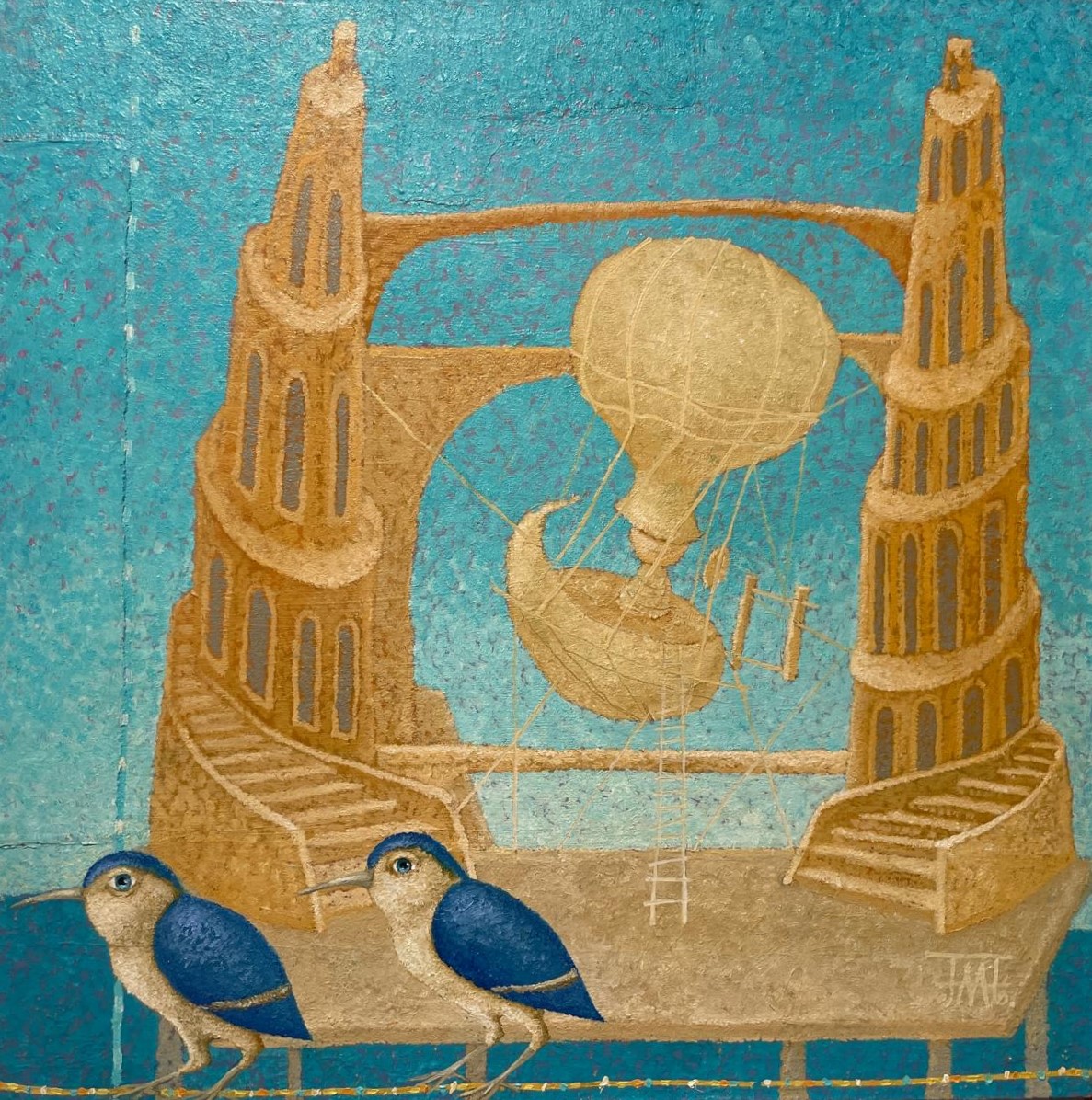 Air Balloon - 1, Alla Lipatova, 买画 油