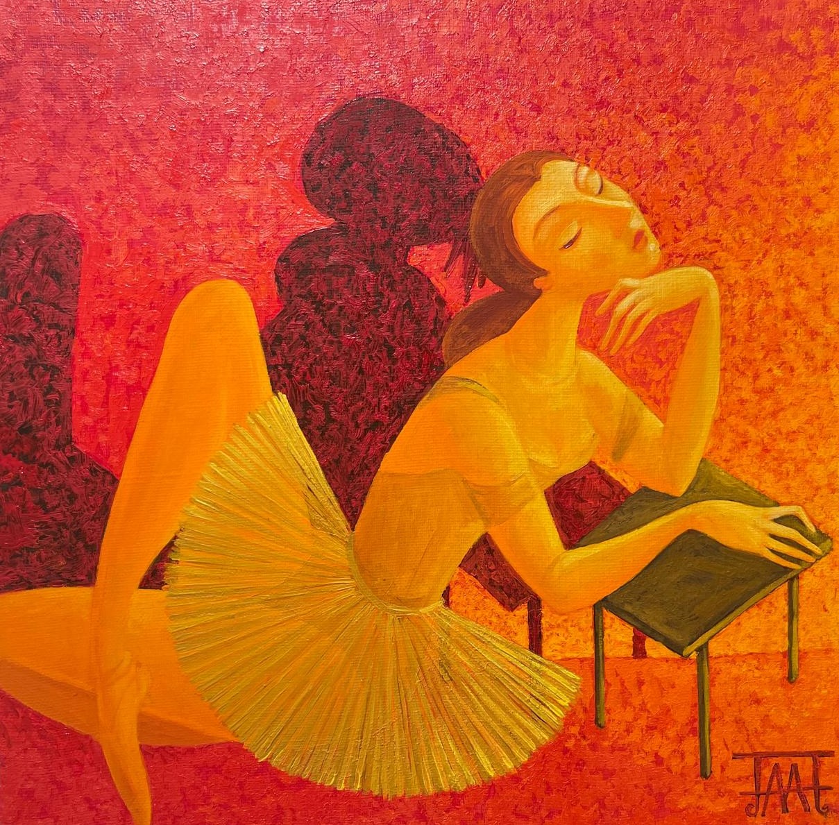 Ballerina II - 1, Alla Lipatova, 买画 油