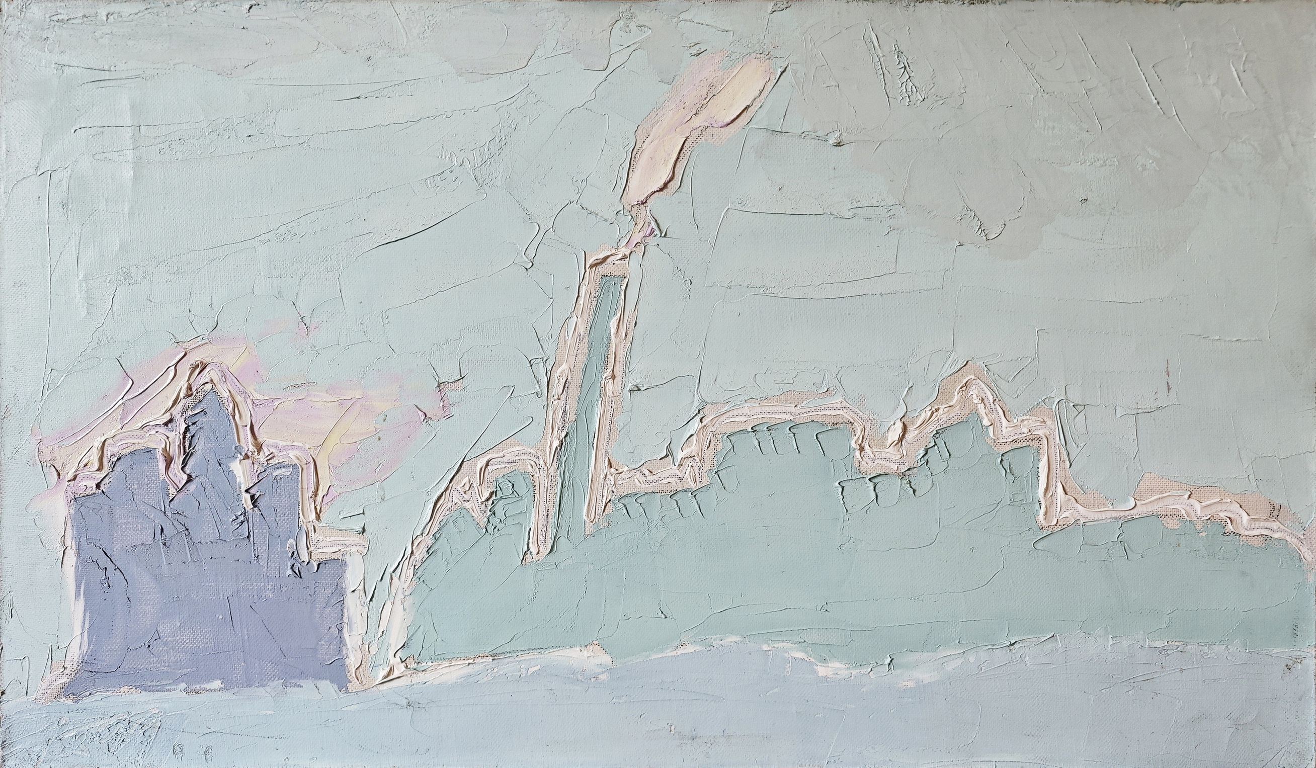 The Moskva River - 1, Sergei Laushkin, 买画 油