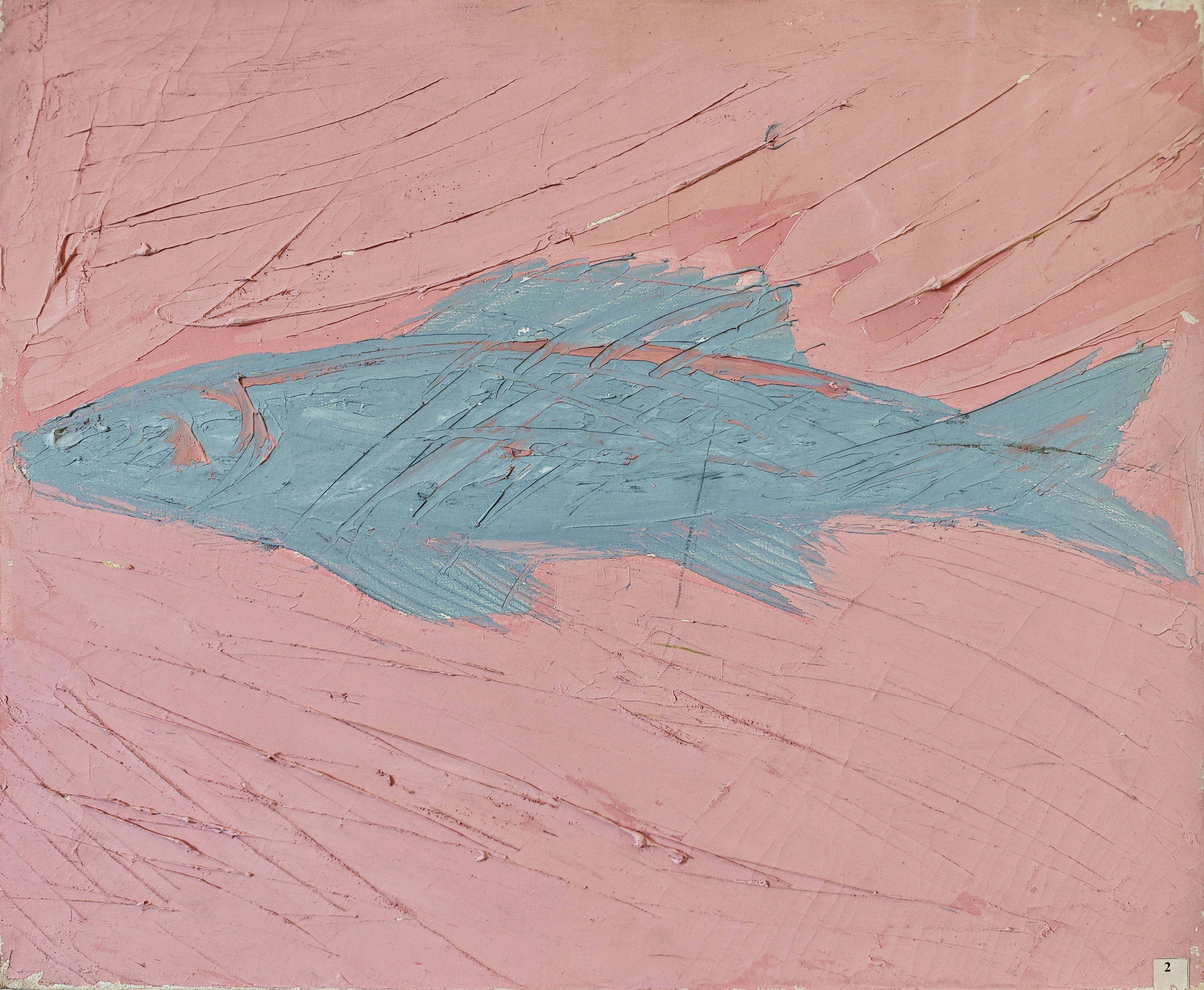 Fish (from the Series "The Shoal") - 1 - 1, Sergei Laushkin, 买画 油