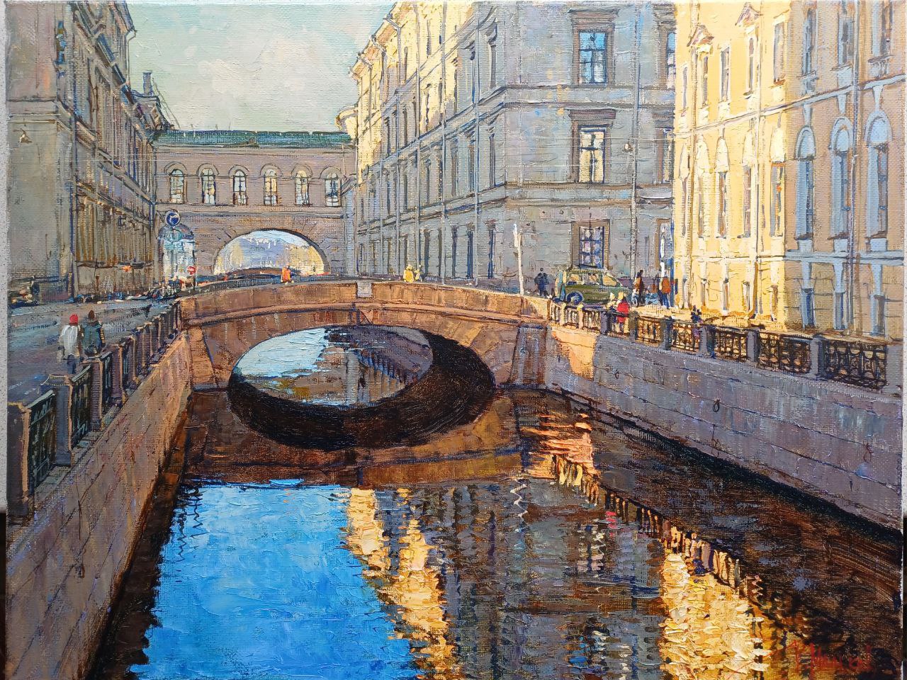 Zimnyaya kanavka - 1, Kirill Malkov, 买画 油