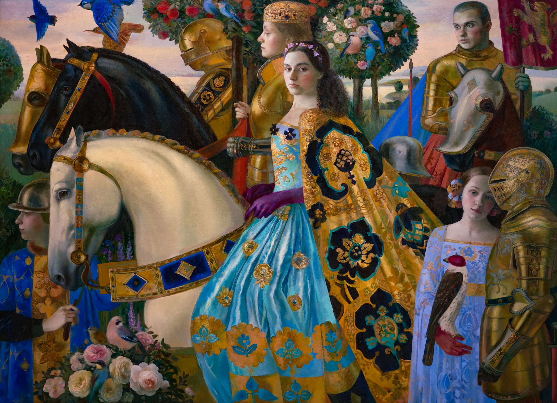 The Legend of the Knights - 1, 奥尔加Suvorova, 买画 油