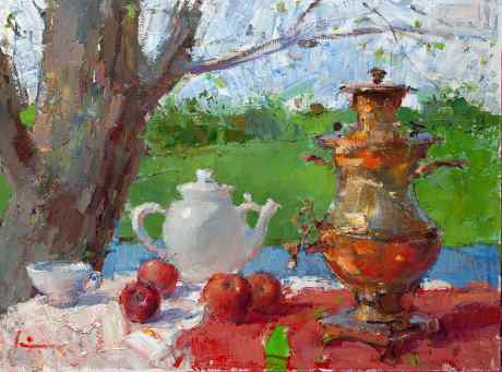 Tea Tastes better Outdoors