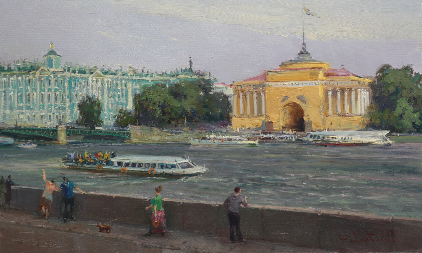  - 1, 谢尔盖*柳比莫夫, 买画 油