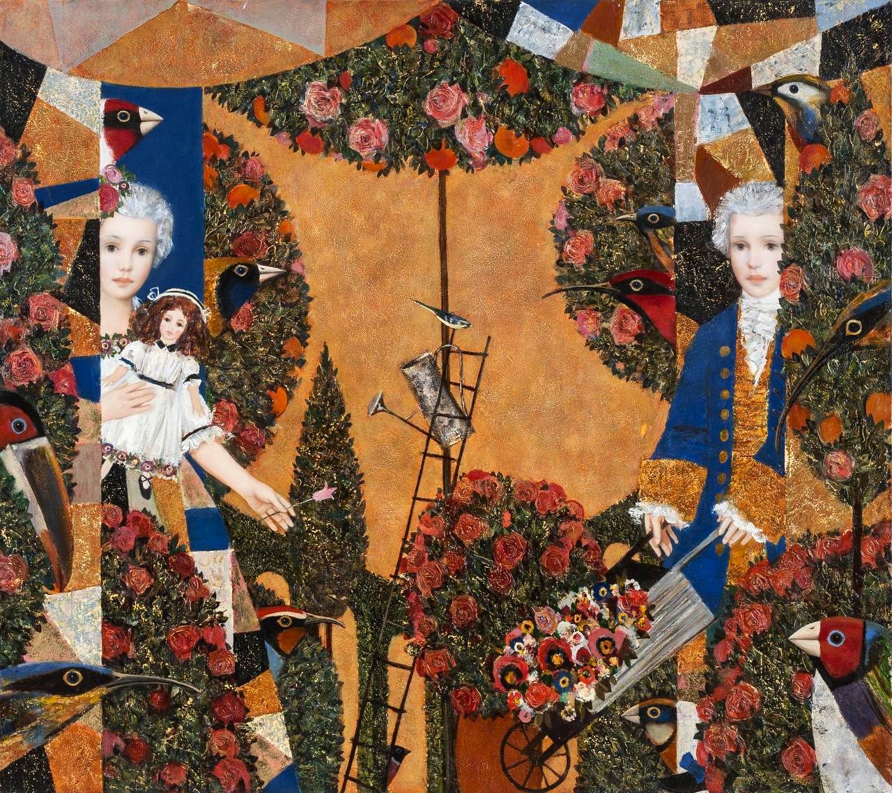 Mystery Garden - 1, Pavel Pokidishev, 买画 油