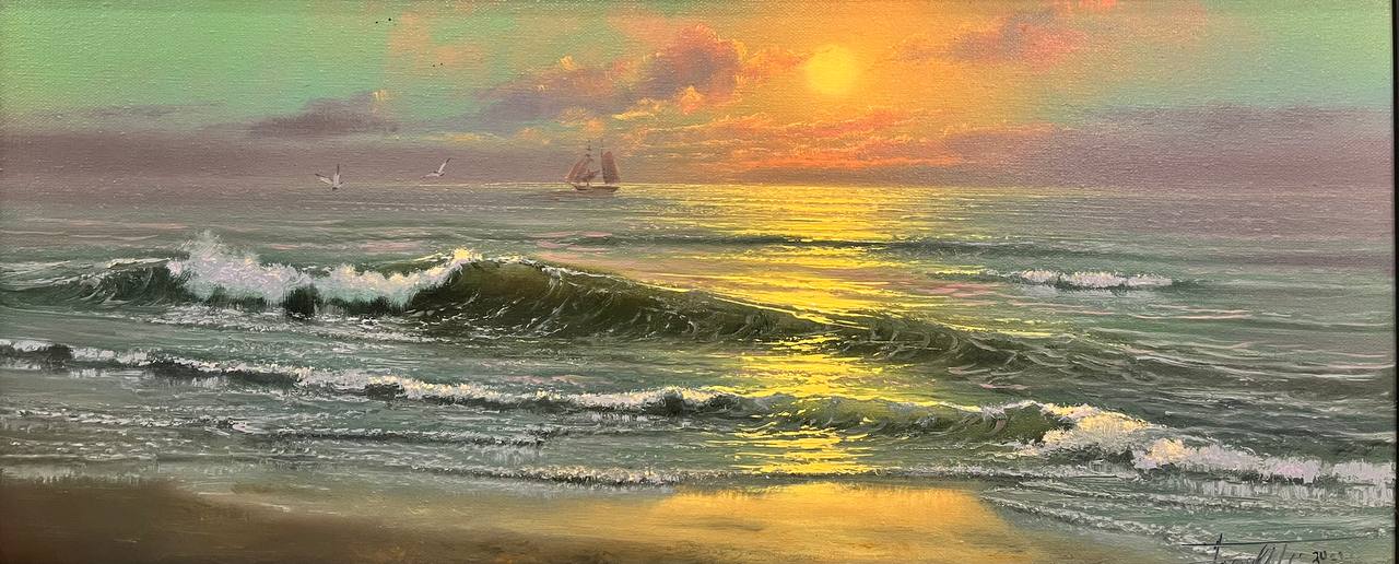 At Sea - 1, Dmitry Balakhonov, 买画 油