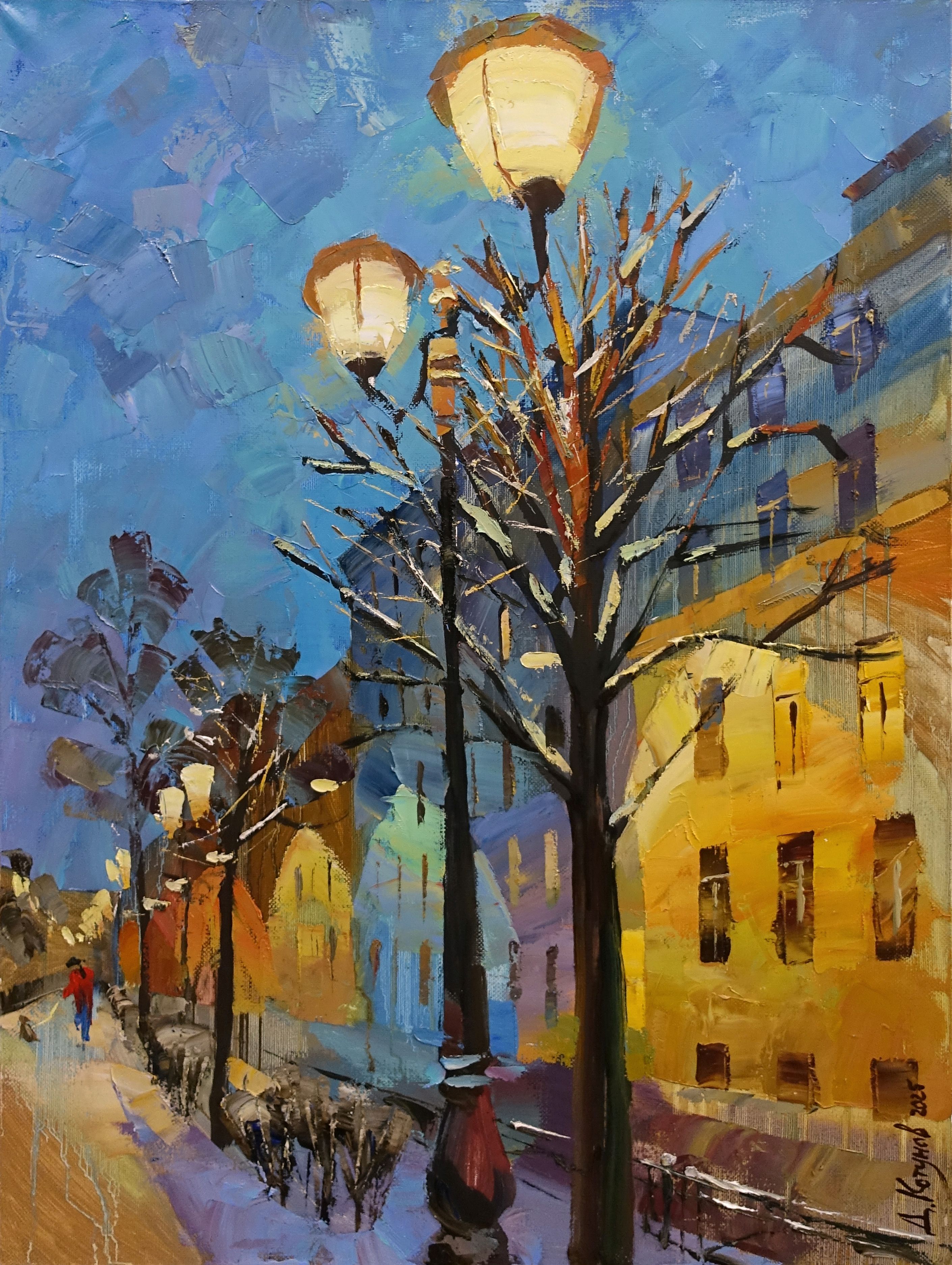 Evening walk - 1, Dmitry Kotunov, 买画 油