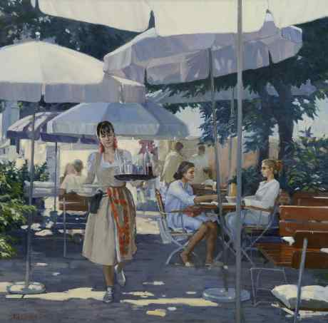 Summer cafe