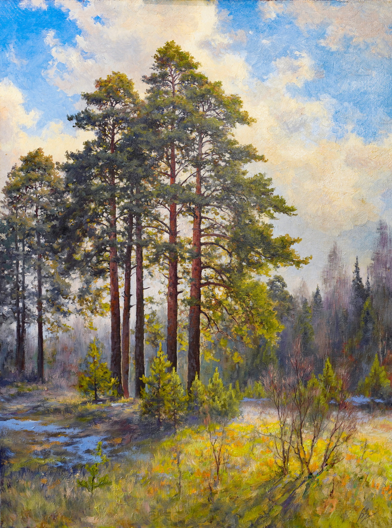 松树 - 1, Vadim Zainullin, 买画 油