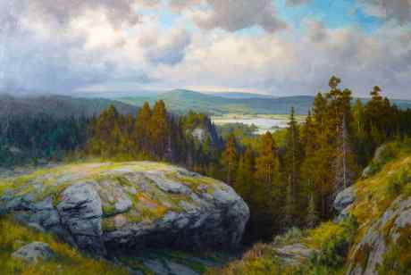 乌拉尔山脉之中