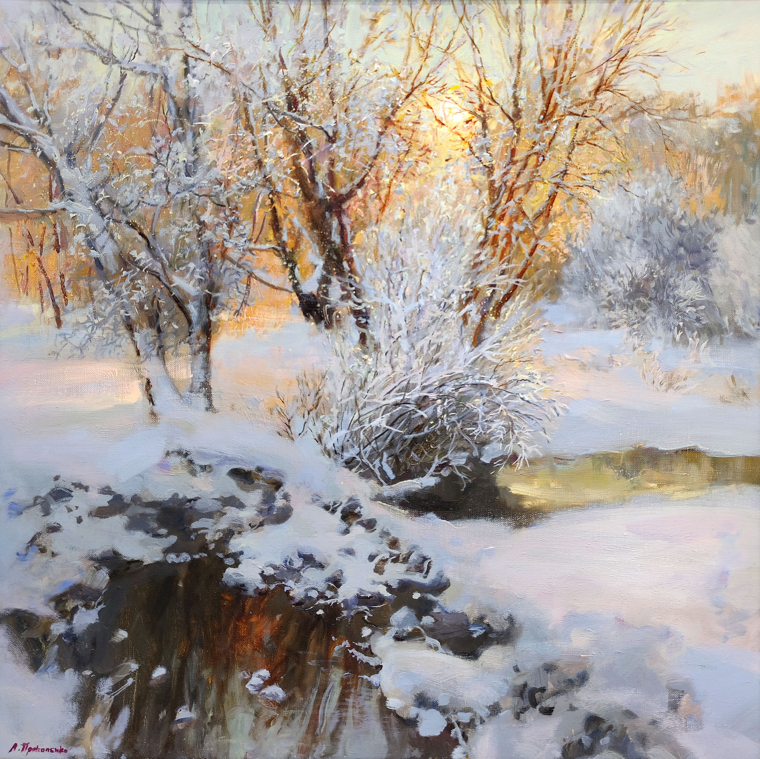Golden Morning - 1, Alexander Prokopenko, 买画 油
