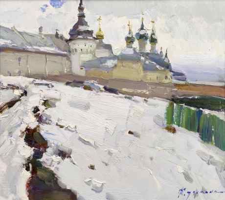 Rostov Kremlin in spring