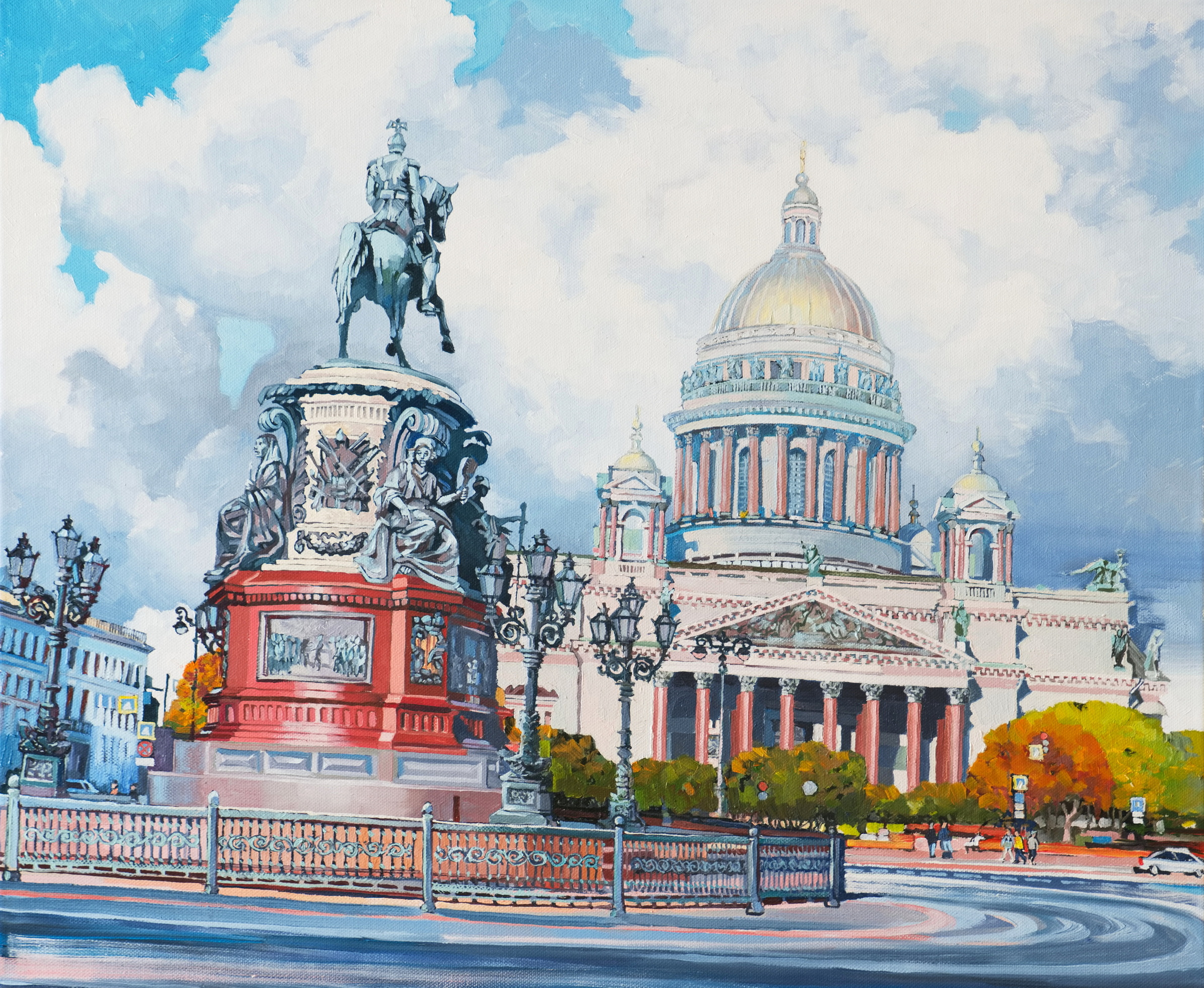 有圣经名字的大教堂 - 1, , 买画 油