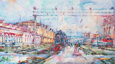 乌拉尔历史的平台