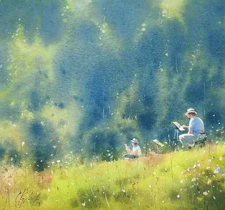 Artists En Plein Air