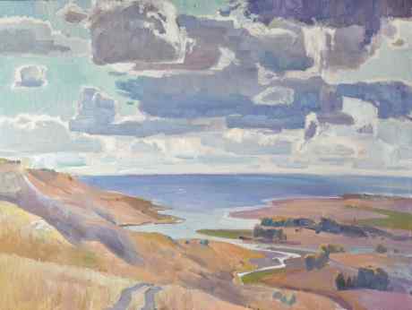 Clouds over the Volga River, Podval'e