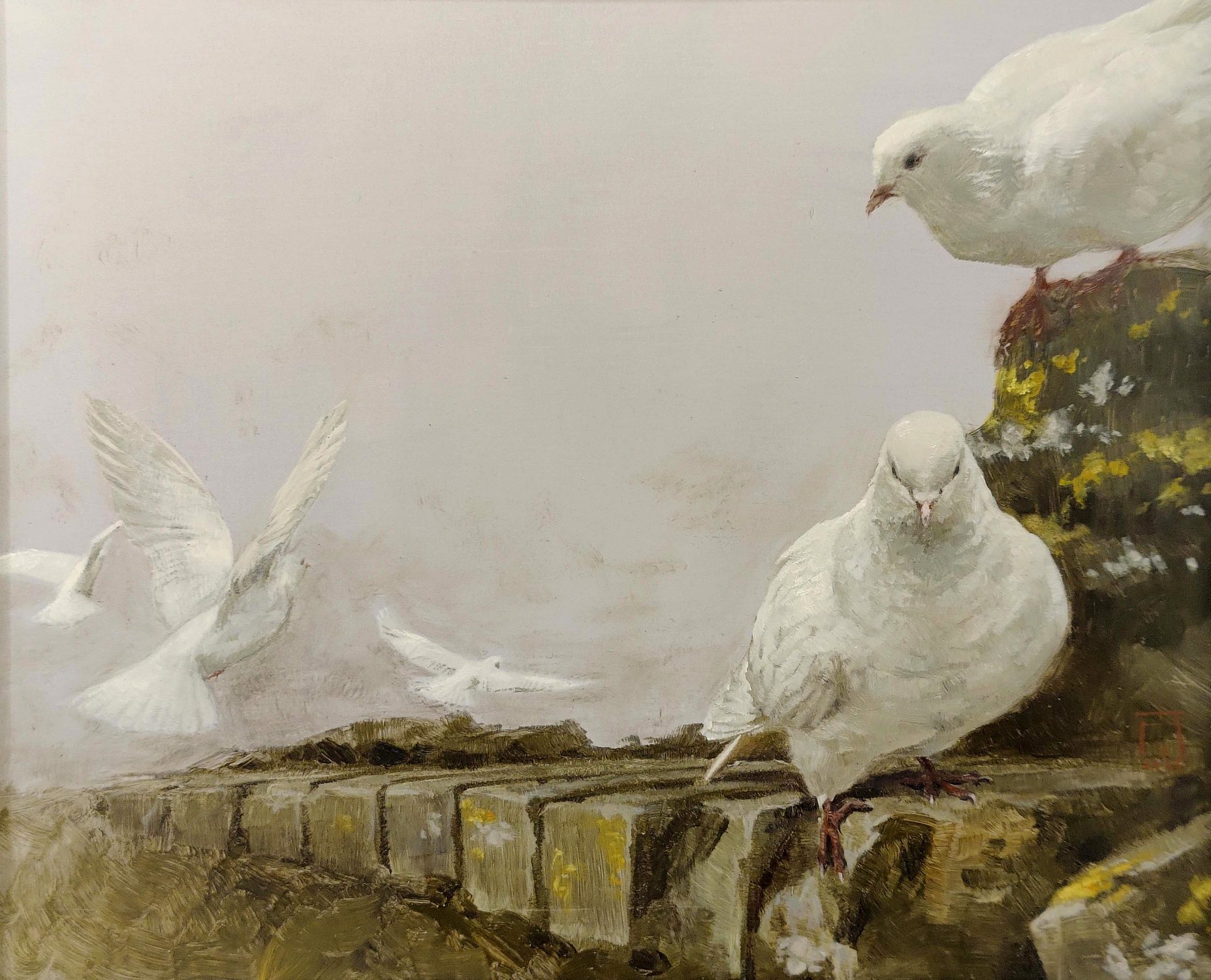 Spanish lovebirds - 1, Anastasia S. Tessina, 买画 油