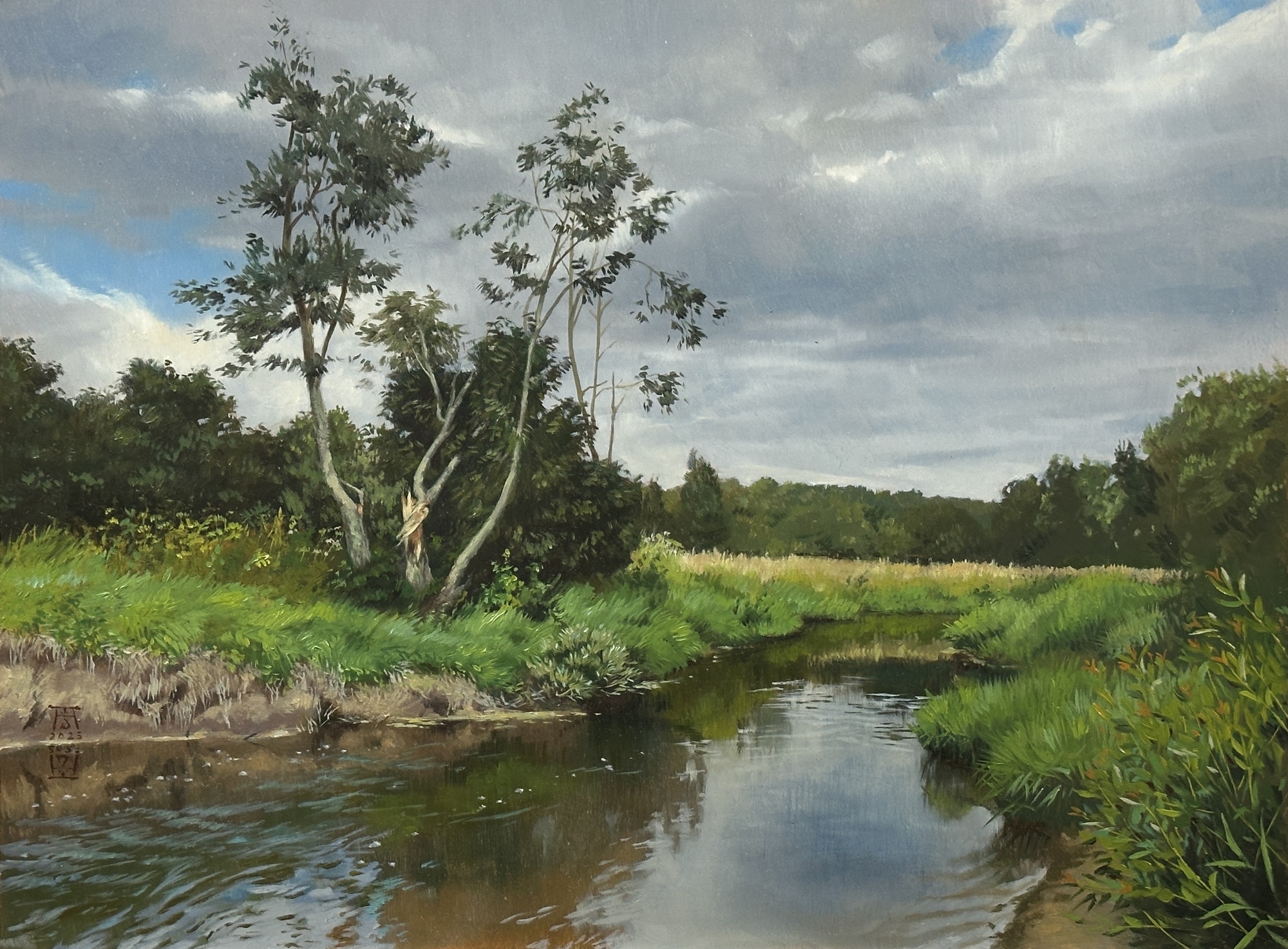 Dutch motif near Moscow - 1, Anastasia S. Tessina, 买画 油