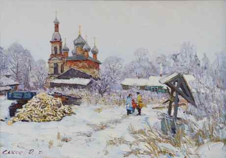 克里马蒂诺寒冷的一天