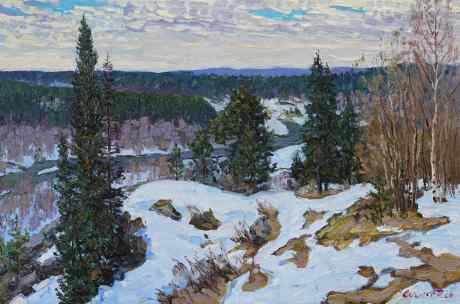 第一解冻区域。 塞尔加河