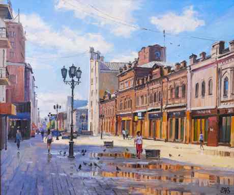 雨后。 叶卡捷琳堡