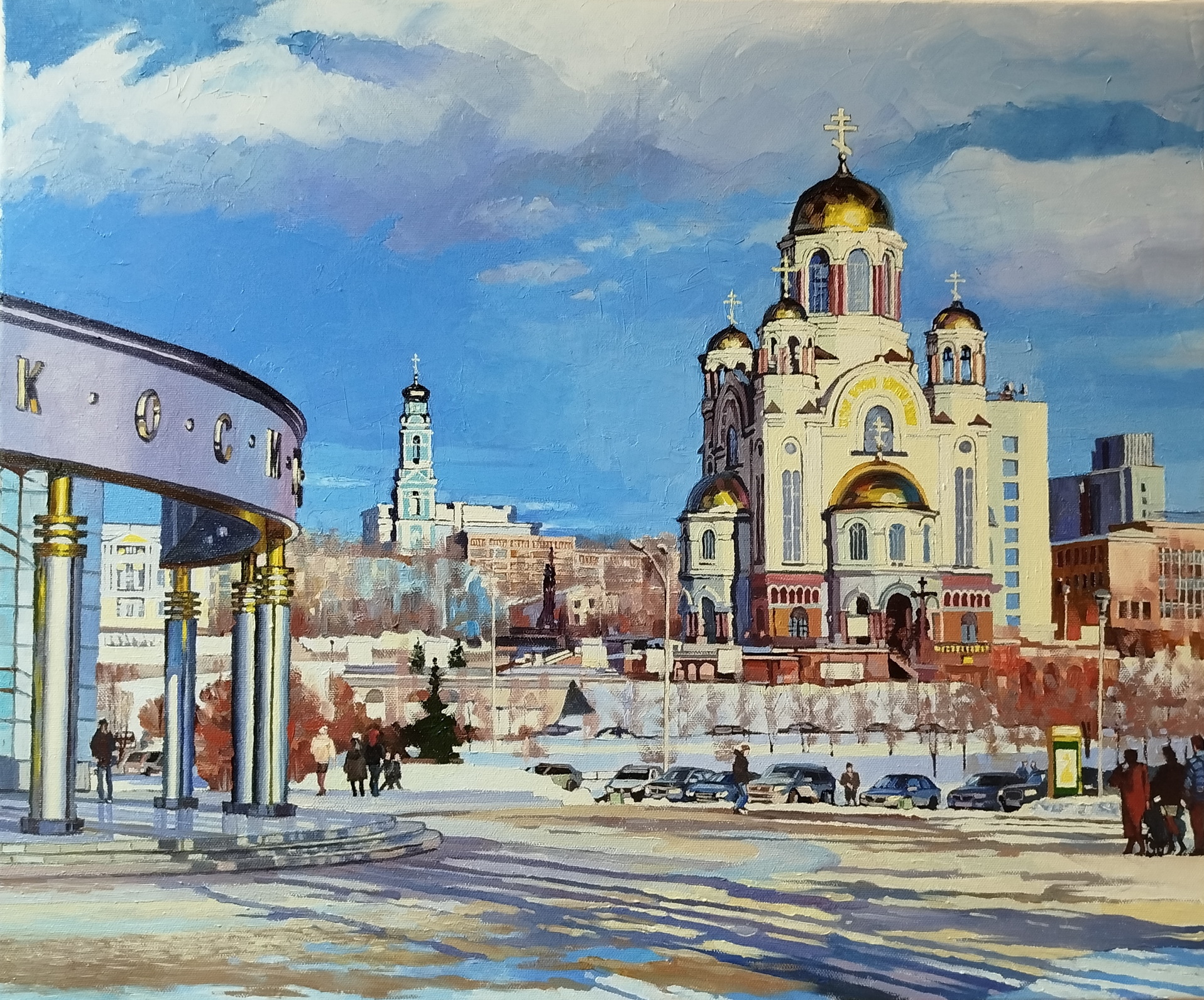 血上的圣殿 - 1, , 买画 油