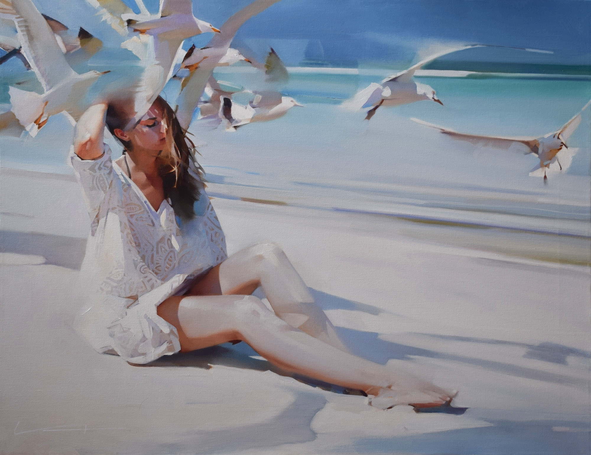 Ocean - 1, , 买画 油