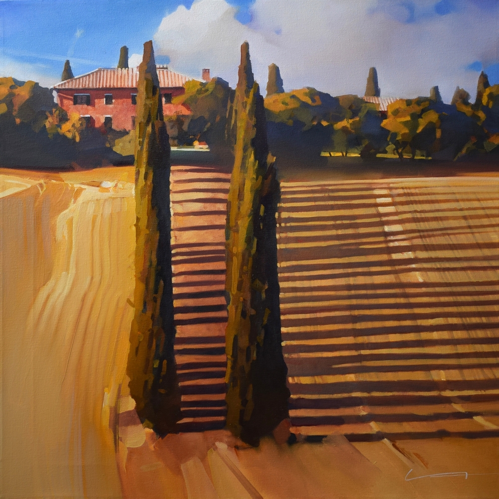 The alley - 1, , 买画 油