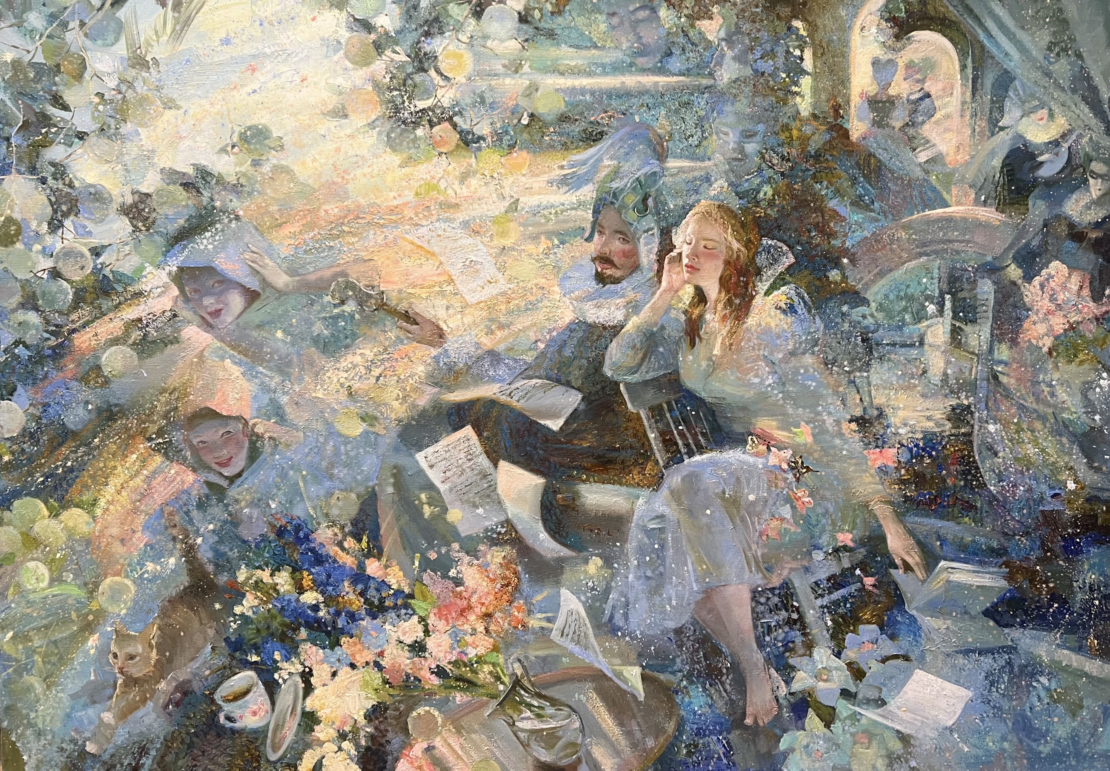 Midday Dreams - 1, Julia Kostsova, 买画 油